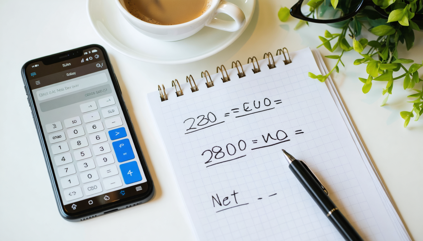 d&eacute;couvrez comment convertir un salaire brut de 2800 euros en net en quelques &eacute;tapes simples. optimisez votre compr&eacute;hension des pr&eacute;l&egrave;vements sociaux et des imp&ocirc;ts pour mieux g&eacute;rer votre budget. obtenez des conseils pratiques et des outils utiles pour une conversion pr&eacute;cise.