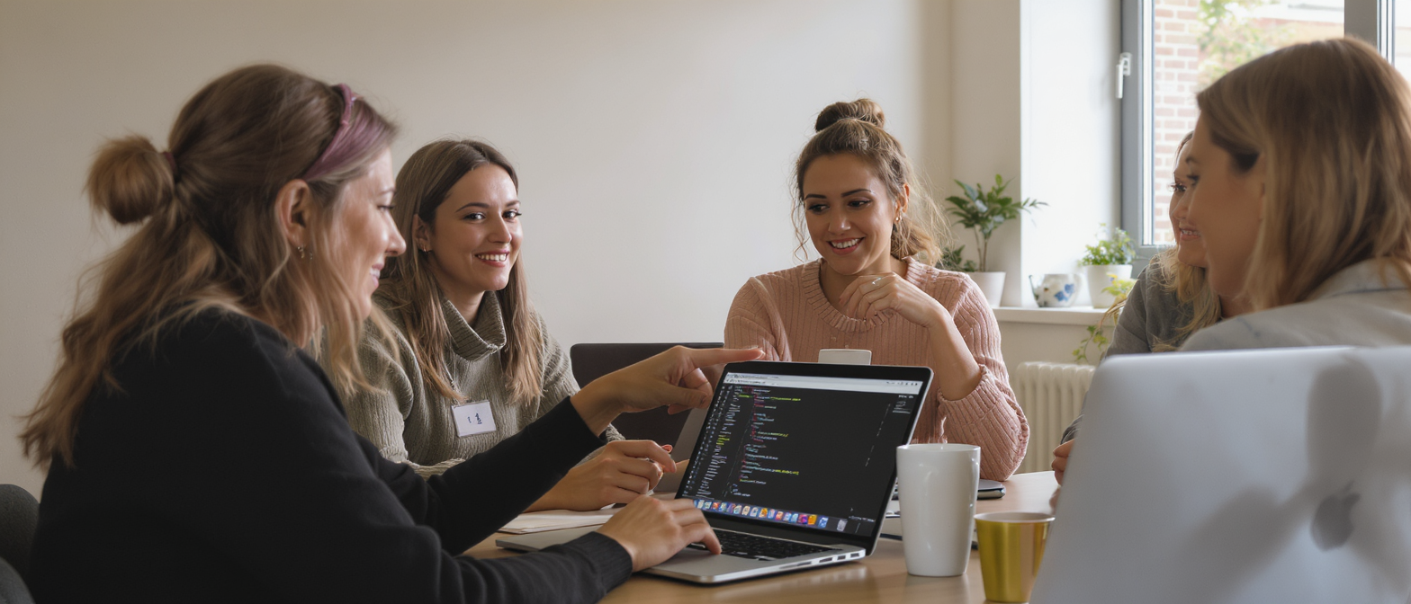 d&eacute;couvrez un programme sp&eacute;cialement con&ccedil;u pour accompagner les femmes dans leur reconversion professionnelle vers les m&eacute;tiers du num&eacute;rique en les initiant au code de mani&egrave;re accessible et innovante.