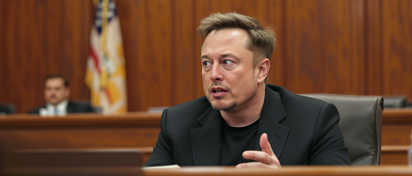 d&eacute;couvrez la tension lors du proc&egrave;s openai, o&ugrave; elon musk exprime sa frustration face aux questions sur les origines du projet, d&eacute;non&ccedil;ant une volont&eacute; de le pi&eacute;ger.