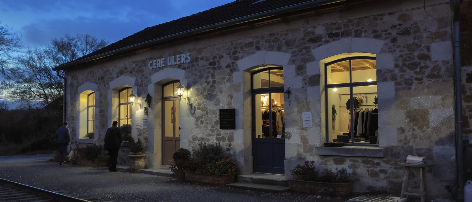 d&eacute;couvrez comment les petites gares sncf se transforment en espaces de friperie et de coworking, offrant une nouvelle vie pour pr&eacute;server le patrimoine local.