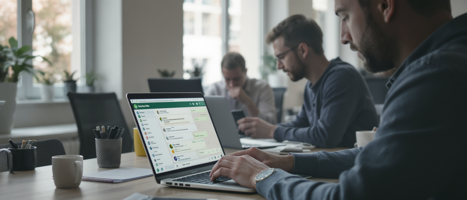 découvrez comment intégrer web whatsapp dans votre organisation tout en maintenant et améliorant l'efficacité de vos communications professionnelles.