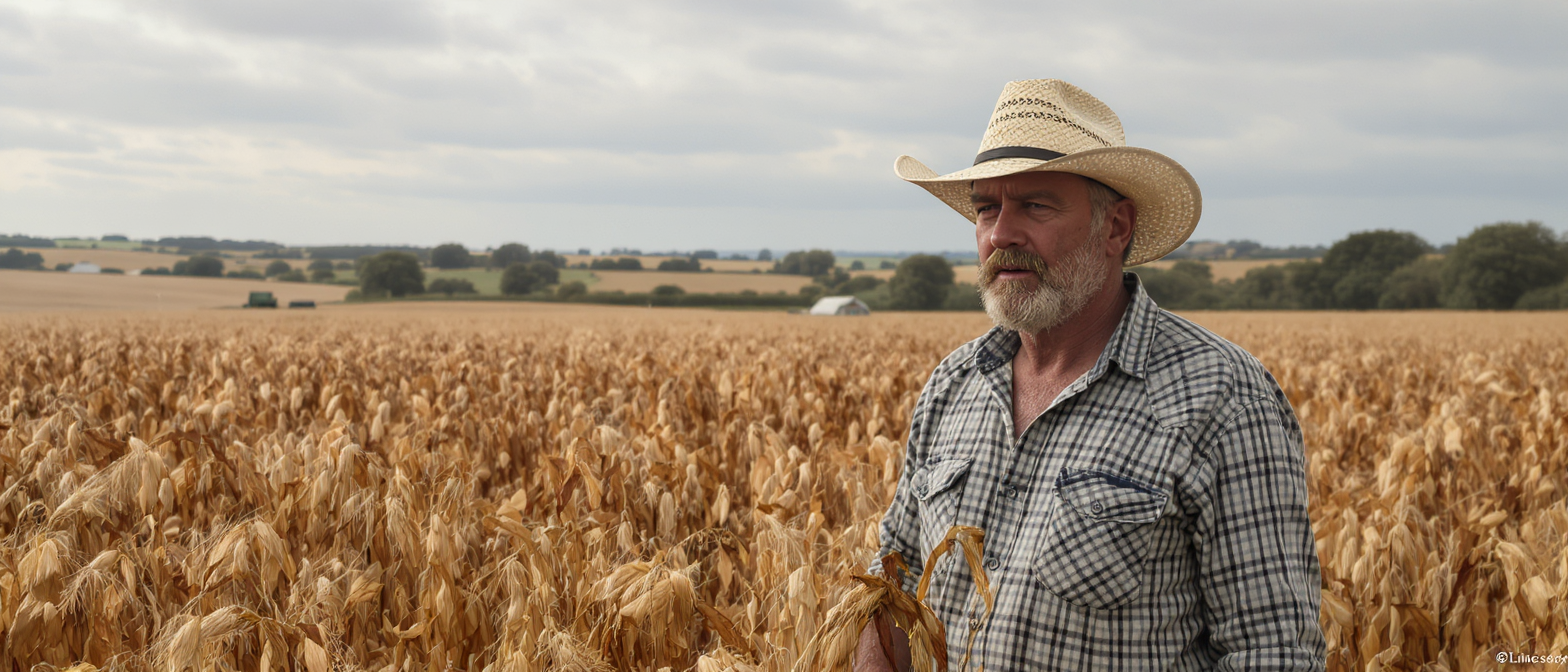en bretagne, la canicule exceptionnelle de 2023 provoque des bouleversements majeurs dans l'agriculture, un ph&eacute;nom&egrave;ne in&eacute;dit depuis 2003 selon les agriculteurs locaux.