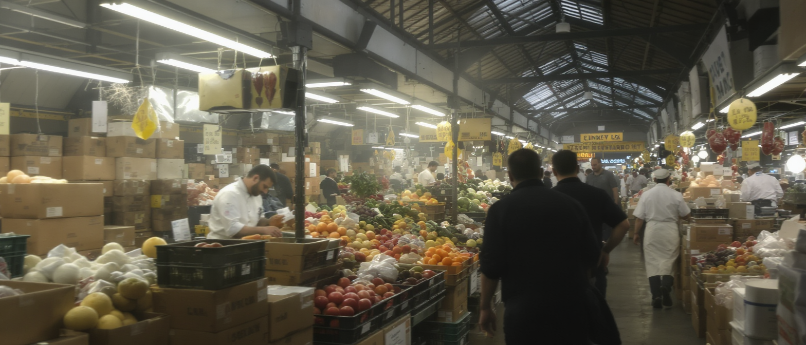 d&eacute;couvrez new covent garden, le march&eacute; vibrant et incontournable qui fournit les ingr&eacute;dients frais aux cuisines &eacute;toil&eacute;es de londres, un v&eacute;ritable paradis pour les chefs et amateurs de gastronomie.