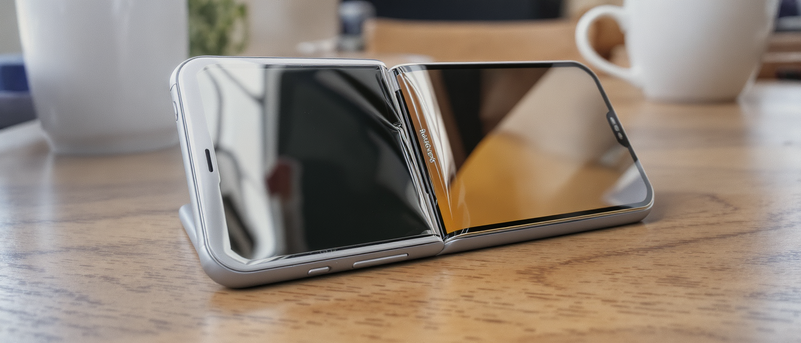 d&eacute;couvrez en images le tout premier smartphone pliable d'apple, l'iphone duo, une r&eacute;volution technologique alliant design innovant et performance exceptionnelle.